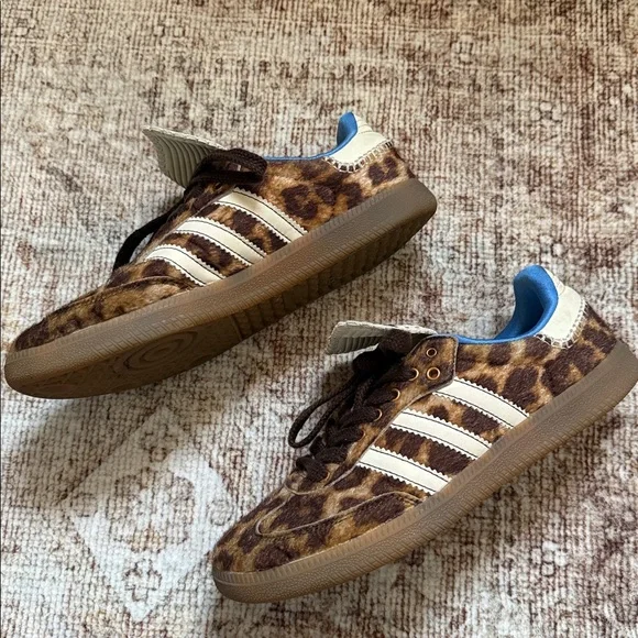Adidas x Wales Bonner Samba Pony Leopard Print size 8 - Picture 7 of 10